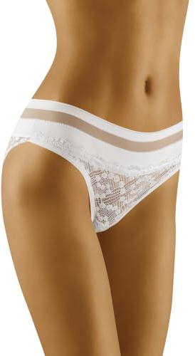 Wolbar WB404 Dame Slip Unterhose Unterwäsche Normaler Bund
