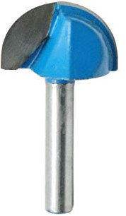 Rannb Round Nose Cove Box Router Bit 1 Cutting Dia 1/4 Shank for Carpenter Woodworking