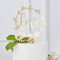 Ginger Ray Gold Scripted Acrylic Love Einzelpackung
