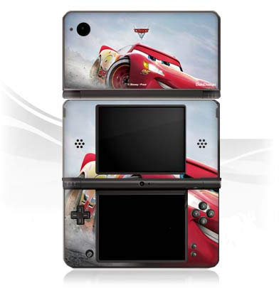 DeinDesign Skin kompatibel mit Nintendo DSi XL Folie Sticker Lightning McQueen 95 Offizielles Lizenzprodukt Cars