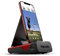 Rapsodo Monitor di lancio mobile per golf, uso interno ed esterno, con visualizzazione satellitare GPS e precisione di livello professionale, solo iPhone e iPad, nero/rosso