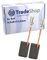 Juego de 2 escobillas de carbón de lija para amoladora angular Bosch GWS7-100 GWS7-100T GWS7-100TE GWS7-115 GWS7-115E GWS7-115TE GWS7-125 (6 x 8 x 13 mm)
