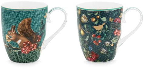 Pip Studio Winter Wonderland Henkelbecher 350ml Set2