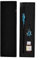 Kuuleyn Glas Dip Pen, Retro Crystal Elegant Flower Glas Dip Pen Signature Ink Pen Füllfederhalter mit Tintenstifthalter für Dekoration und Sammlung(Hellblau)
