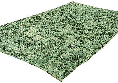 Lifeibo Schattiernetz, grün, für den Außenbereich, leichtes und atmungsaktives Netz, fixiertes Oxford-Gewebe, 48 Größen (Farbe: Grün, Größe: 7 x 12 m)