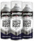 JENOLITE Directorust Vernice Aerosol Lucida | BLU COBALTO | Vernice spray multisuperficie | Per l'uso su legno, metallo, plastica, ceramica e superfici arrugginite | 3 x 400ml | RAL5013