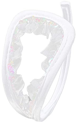 Oyolan C-String Femme Sexy Mini String Ficelle Bikini Thong Tanga Ouvert Slip Erotique Lingerie Coquine Underwear Type A Blanc Taille Unique