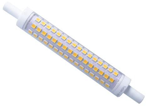 R7S 118 mm LED-Lampe, 8 W = 64 W, 800 Lumen, 360 ° -Winkel, schmaler Durchmesser nur 15 mm, NICHT dimmbar (1, 3000k)