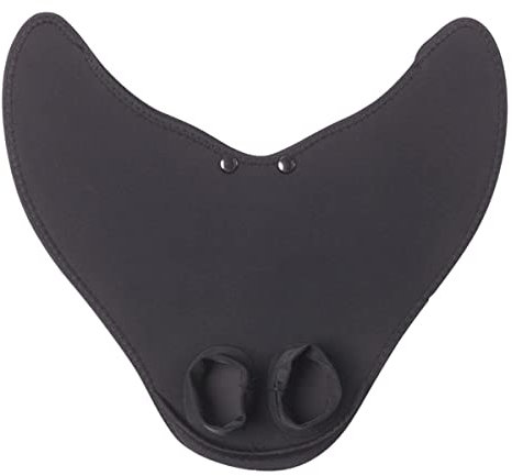 DEBAIJIA Mädchen Flipper Tauchen Meerjungfrauenflosse Kinder Schwimmen Jungen Schwimmflossen Meerjungfrau Flossen Training Monofin(A-(41 * 41CM)-B05-Schwarz
