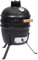 MOONAIRY 2-in-1 Kamado-Grill Smoker, Holzkohlegrill, Schwarz, Keramik 56 cm