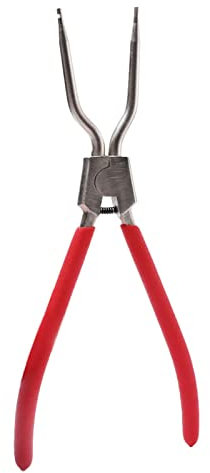Jiakalamo 383EER4004A Washer Spring Removal Tool Pliers, Washing Machine Inner/Outer Tub Spring Expansion Tool Compatible forLG forSamsung, Washer Spring Removal Pliers(Red)