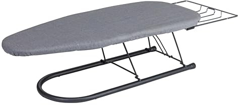 Household Essentials Tabletop Ironing Board with Iron Rest and Door Hanger | Compact Folding Ironing Station for Dorm Rooms, Apartments, and Small Spaces | 36.5x12