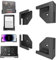sciuU Universale Wall Mount for Tablet/Phone/Routers, Versatile Bracket for Devices with a Thickness < 2 cm, compatible with iPad/iPhone/Samsung/Kindle/E-Reader Holder Stand Shelf, 2 Sets