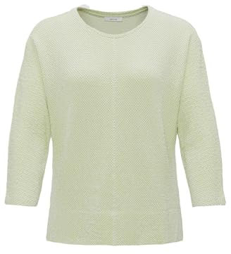 OPUS Damen Langarmshirt | Shirt SERERA Batwing Fit aus Viskose Mix Avocado, 38
