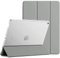 Smart Case for iPad Pro 12.9 Case 2ème génération 2017/1ère génération 2015 (modèle : A1584 A1652 A1670 A1671 A1821), étui intelligent ultra fin et léger avec support translucide givré (gris)