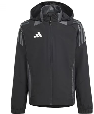 adidas Performance Tiro 24 Competition Allwetterjacke Kids Schwarzgrau, 164 Kinder