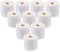 UPKOCH 10PCS Dollhouse Miniature Toilet Tissue Rolls - Realistic Simulation Paper Model for Kitchen, Bathroom, Home Decor - Collectible and Giftable Miniature Accessories