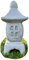 FABRIQ Japanische Stein pagode Garten, Wachturm Gartenhaus, Zen Stil Deko, Skulptur deko, 14 kg Gewicht, 46 cm Höhe