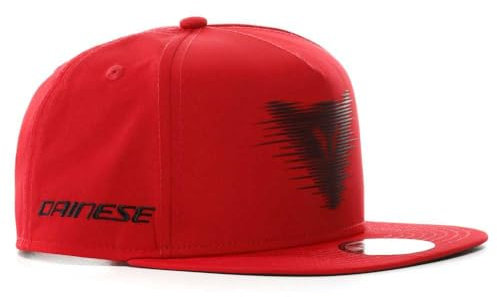 DAINESE - #C11 Speed Demon Veloce 9Fifty Snapback cap, Cappellino con Visiera Piatta, con Logo, Unisex, Rosso