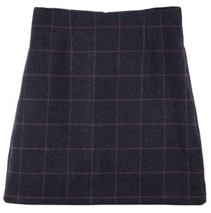 Rydale Ladies Classic Tweed Skirt Womens Country Checked Mini Short Skirts Work