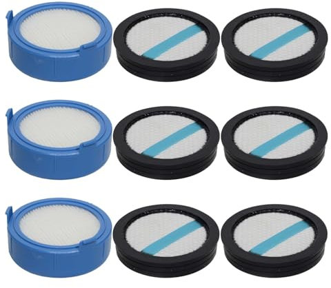 PUREBURG ASKW4 Ersatzfilter kompatibel mit AEG 8000 ESKW4 FX8 AZE156 Staubsauger, 6 Vormotorfilte & 3 Hygienefilter