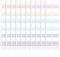 240 Stück Kleberegisterkarten Selbstklebend, Selbstklebend Page Markers Index-Tabs, Morandi Colored Page Markers Tabs, Klebezettel Beschriften für Büro, Dokumente, Bücher