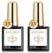 Modelones Top coat Semipermanente per Unghie Smalto in Gel 2 x 15ml Soak Off Top Coat UV LED Smalti per Manicure
