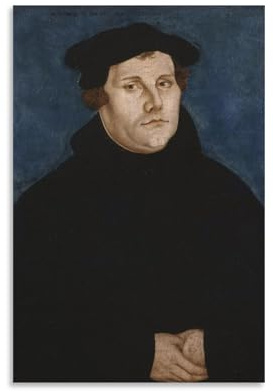 Martin Luther Poster auf Leinwand, Wandkunst, Poster, dekorativ, moderner Druck, Bild, Kunstwerke, Poster, 30 x 45 cm