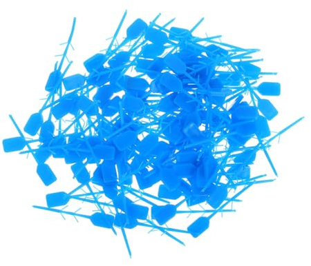 HOMSFOU 100stücke Feuerloescher Plombe Mit Riegel Sicherheitsplombe Fuer Brandschutzzubehoer Manipulationsetikett Fuer Feuerloeschausruestung Zugstift Feuerloescher Verriegelungsstiftzubeh