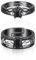 JUSONGKWCP Love Deepspace Sylus Ringe Qinche Sylus Cosplay Ring Accessories Vintage Punk Schmuck Jewelry Mode Paar Ringe 2 Set