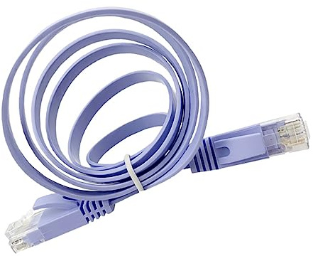 SHINEOFI Gigabit Ethernet Cable Ultrathin Computer Router Network Cable for Home Office Broadband
