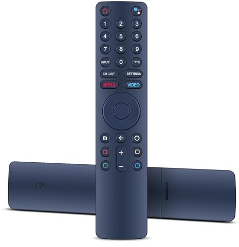 Snrigw XMRM-010 Telecomando vocale per Xiaomi MI TV 4S 4A Android Smart TV L65M5-5ASP L65M5-5SIN L32M5-5ASP L43M5-5ASP L55M5-5ASP L55MS-5A L55M6-6AEU L50M6-6AEU L43M6AEU - 6AEU