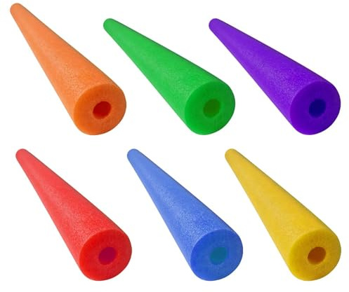 2/4/6 Stück Poolnudel Schaumstoff Mit Loch, Schwimmnudel Für Kinder & Erwachsene, 120x6cm Schwimmnudeln Set Poolnudeln Hohl, Schwimmhilfe Schwimmstange Pool Nudel Spielzeug Zubehör