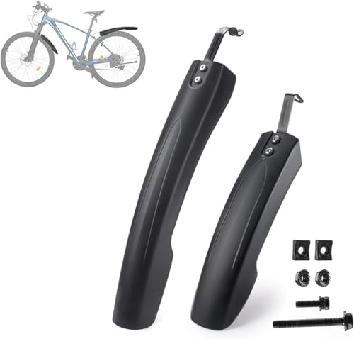 OPBVXQ Fahrrad Schutzblech Set Vorne Hinten für Felt IA10, Schutzbleche Fahrrad Universal für MTB Rennrad, Spritzschutz Zubehör, Kompatibel 24-29 Zoll,A