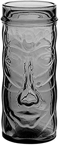 Utopia R90217 Tiki Tahiti Hi-ball, Smoke, 15.75 oz., 45 cL (Pack of 6)