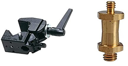 Manfrotto 035 Ftc Super Clamp & 037 Camera Mounting Stud
