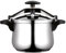 Fagor Clasica - Olla Express Rápida Tradicional 6L, Acero Inoxidable 18/10, Todo Tipo de Cocinas, Inducción, Mango Ergonómico, Fondo Termo-Difusor
