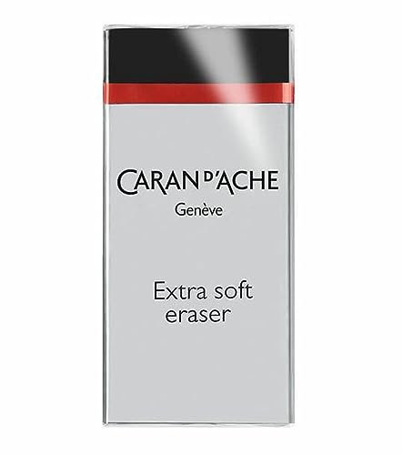 Caran d'Ache Radiergummi für Bleistifte extra-weich Schwarz, 0180.000