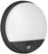 Advitit Agat Modern Aussenlampe mit Bewegungsmelder 4000K IP54 (1100lm Schwarz)