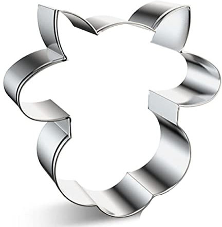 WDYJMALL Cartoon Cows Bull Cattle Head Shape Cookie Cutter