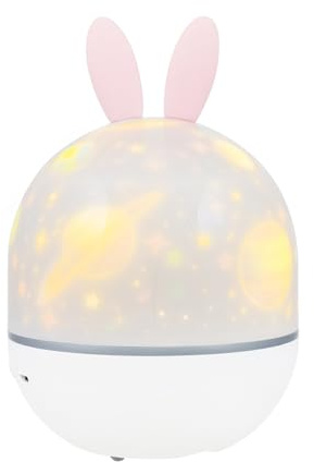Levenhuk Star Sky P1 Astroplanetarium für Kinder, | Sternenhimmel-Projektor für Kinderzimmer mit Farbwechsel, Rotation und Einschlaftimer, Kosmische Lichteffekte mit 6 Filmsets