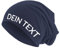 Roughtex Jersey Beanie personalisierbar Mütze Baumwolle Bedrucken Lassen eigener Text frei positionierbar Navy XS/S