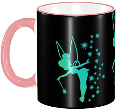 Tasse für Tinkerbell 330 ml Feine Keramiktasse mit makelloser Glasuroberfläche Teetasse für den Geburtstag eines Freundes