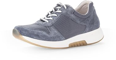 Gabor Damen Low-Top Sneaker, Frauen Halbschuhe,Wechselfußbett,Laufschuhe,schnürschuhe,schnürer,Plateausohle,Sportschuhe,Nautic,39 EU / 6 UK