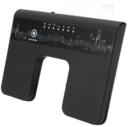 Kabelloses Seitenwender-Pedal, Tragbares, Wiederaufladbares Bluetooth-Fußpedal, Leiser Musik-Seitenwender mit 5 Gängigen Funktionen, für Tablets, Smartphones, Geben Sie Ihre