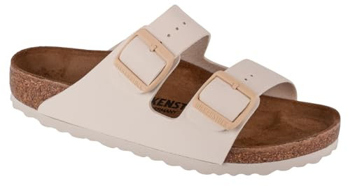 BIRKENSTOCK Arizona BF 1027346, Damen, Badelatschen, Eggshell, 36 EU