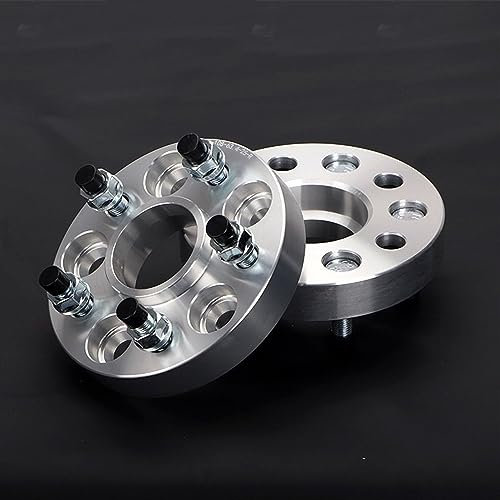 Spurverbreiterung Kompatibel Mit Land Für Rover Für Discovery 3/4/5 LR4 Für Range Für Rover 2002–2019 2015 2016 2017 2018 PCD 5 X 120 CB 72,56 Mm Radabstandshalter-Adapter Autodekoration(2PCS 55mm)
