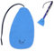 DAAIZIII 1 Stück Saxophon Putztuch, Reinigungsset für Klarinette, Querflöte und andere Blasinstrumente, Baumwolle, blau