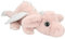 Depesche 13428 TOPModel - Kuscheltier Drache in Rosa, ca. 50 cm großes Plüschtier mit silbernen Flügeln