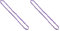 Connex Rundschlinge, 2 m x 40 mm, TÜV/GS geprüft, Polyester B34420, lila (Packung mit 2)